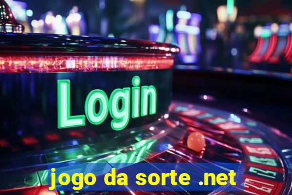 jogo da sorte .net